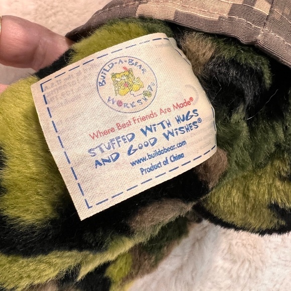 Build a Bear Camo military plush - Picture 4 of 6